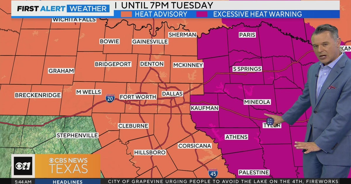 Dangerous heat prompts excessive heat warning for parts of North Texas ...