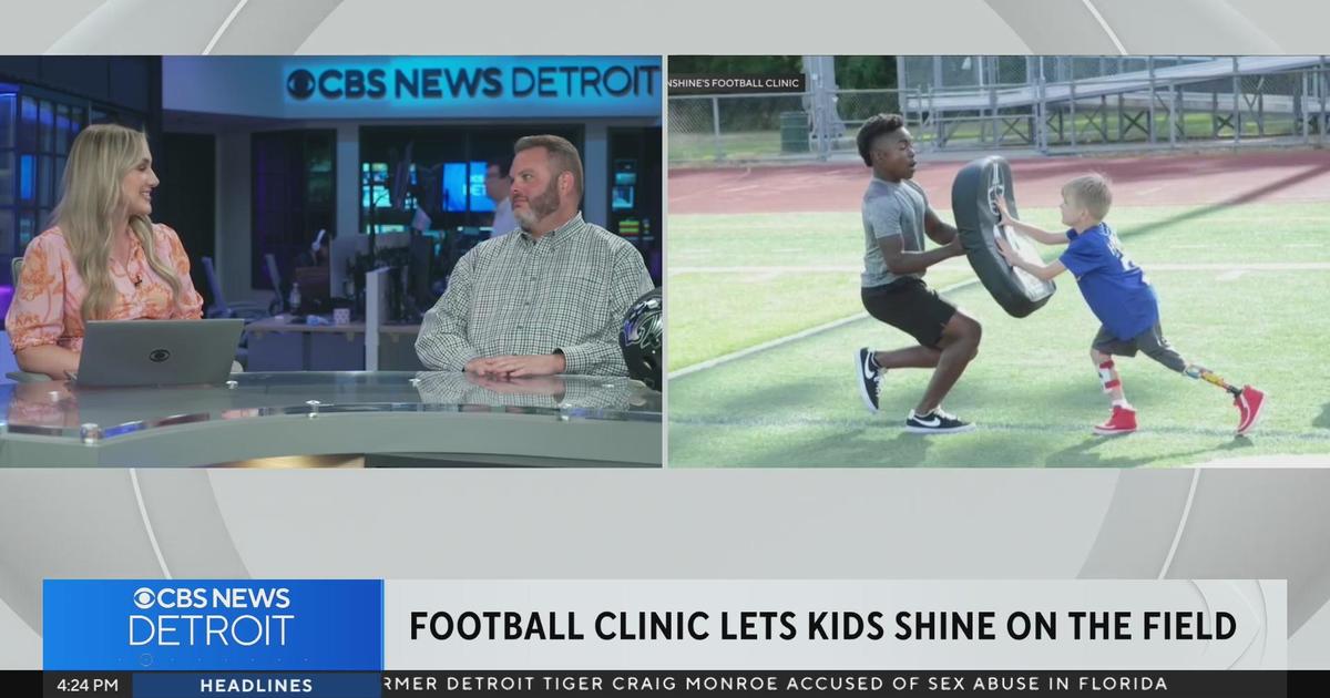 Metro Detroit soccer clinic lets kids shine on the field