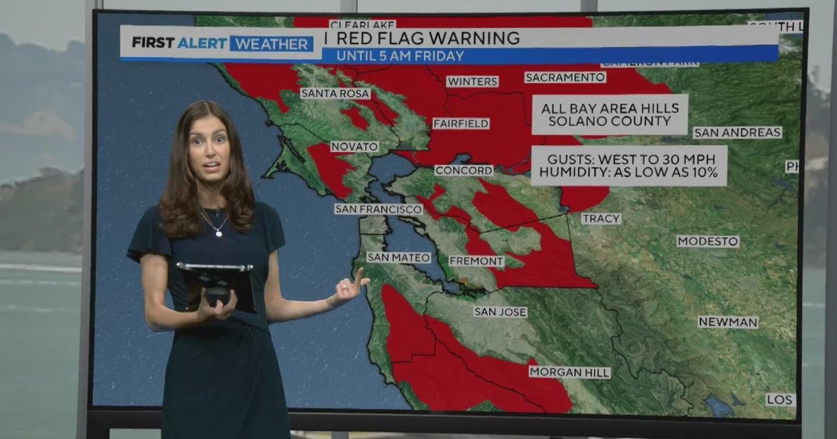 Wednesday afternoon First Alert Weather forecast 7/3/24 - CBS San Francisco