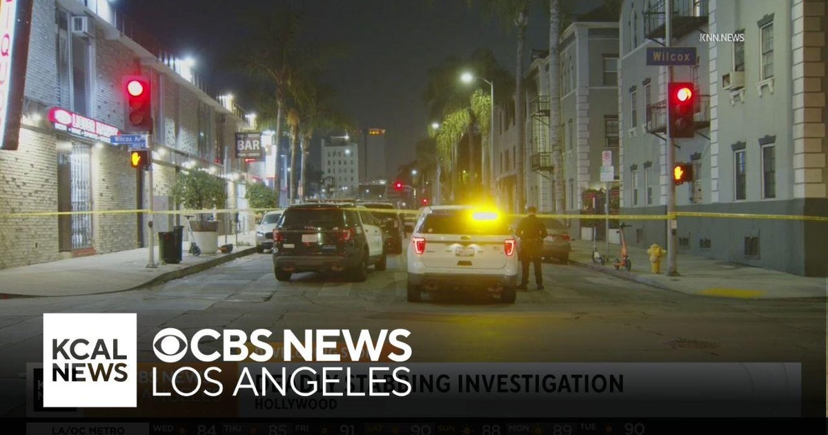 Deadly stabbing in Hollywood under investigation - CBS Los Angeles