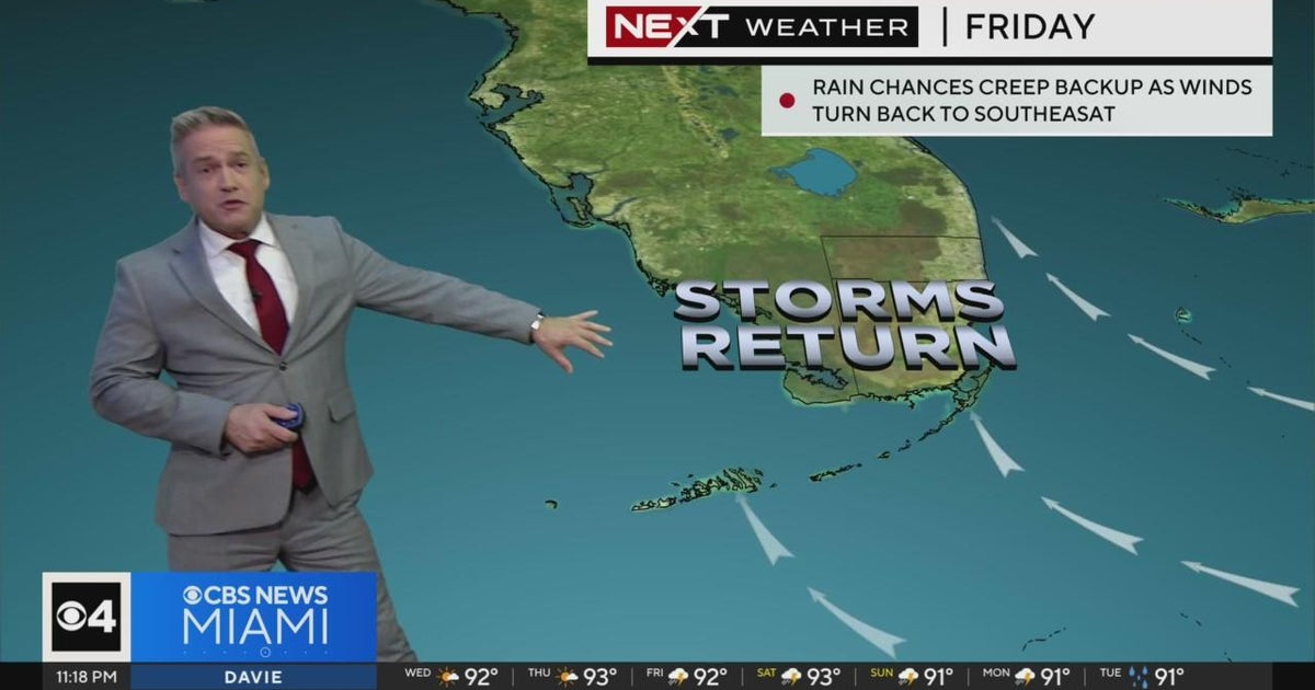 South Florida weather for Wednesday 7/3/24 11PM - CBS Miami
