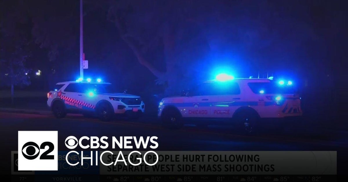1 dead, 13 hurt after separate mass shootings on West Side - CBS Chicago
