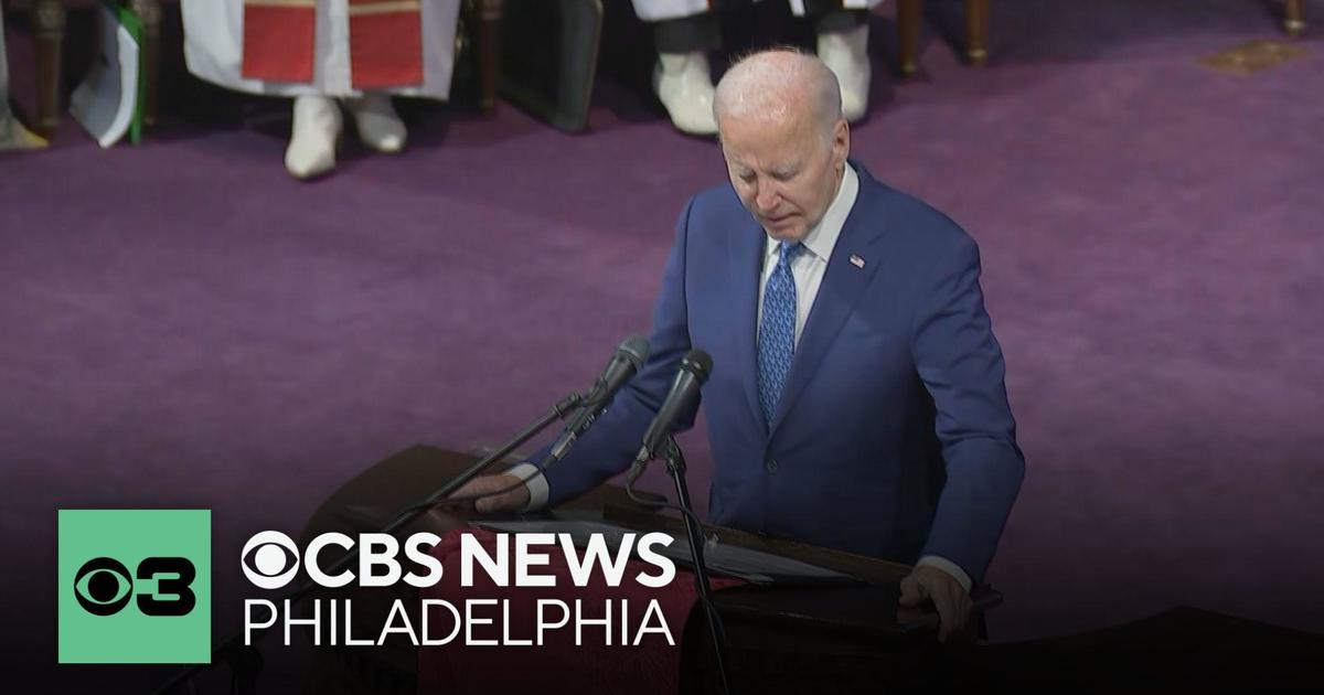 President Joe Biden says his goal is to 