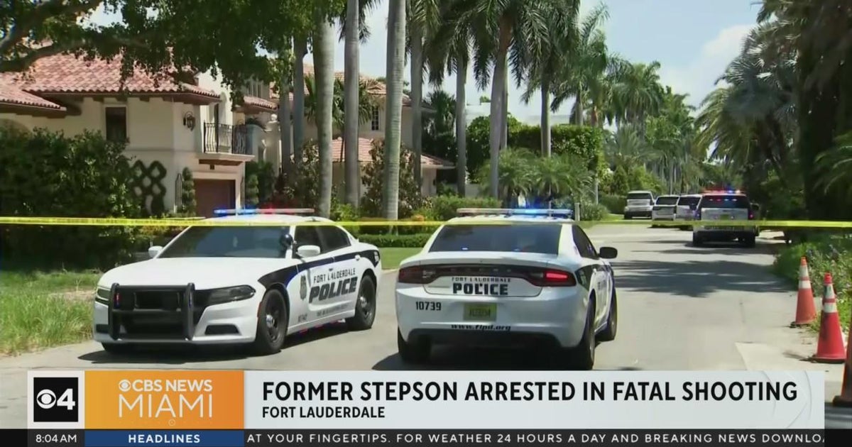 Man killed by former stepson in Fort Lauderdale domestic shooting - CBS ...