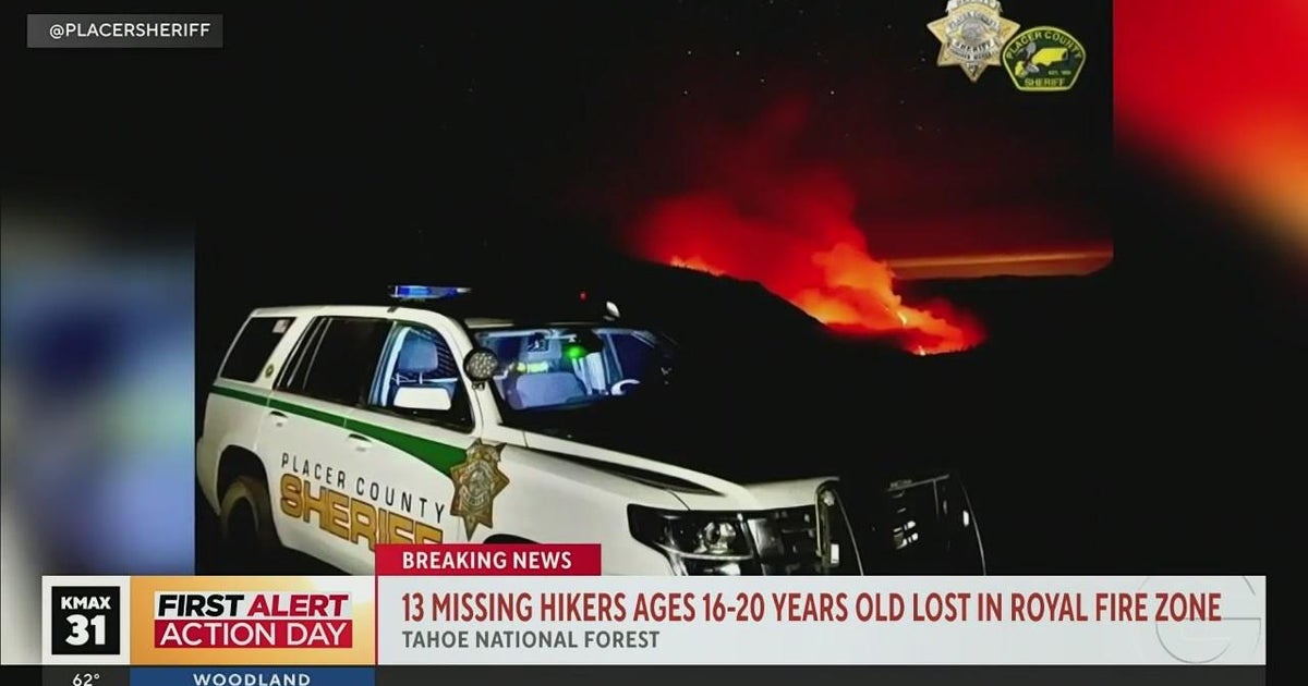 Search on for group of hikers missing within Royal Fire zone