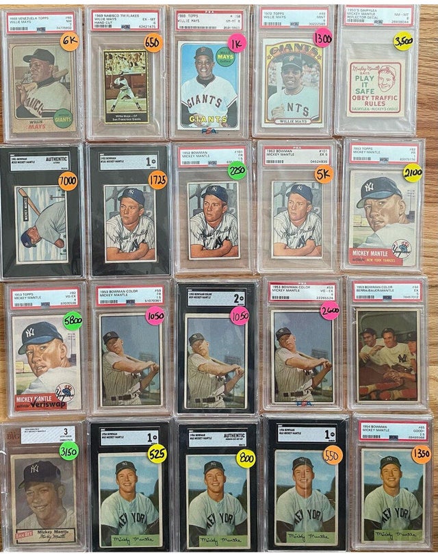 stolen baseball cards