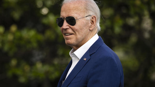 President Biden And First Lady Return To White House From Pennsylvania 