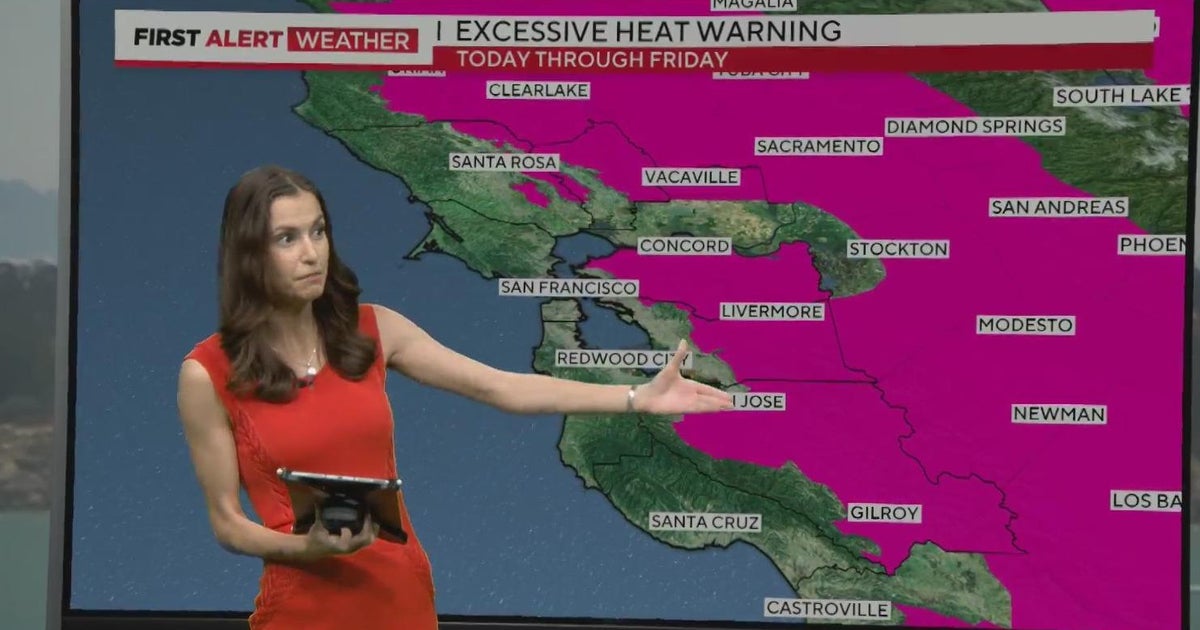 Wednesday afternoon First Alert Weather forecast 7/10/24 - CBS San ...