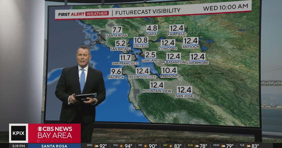 First Alert Weather Tuesday evening forecast 7-9-24 - CBS San Francisco