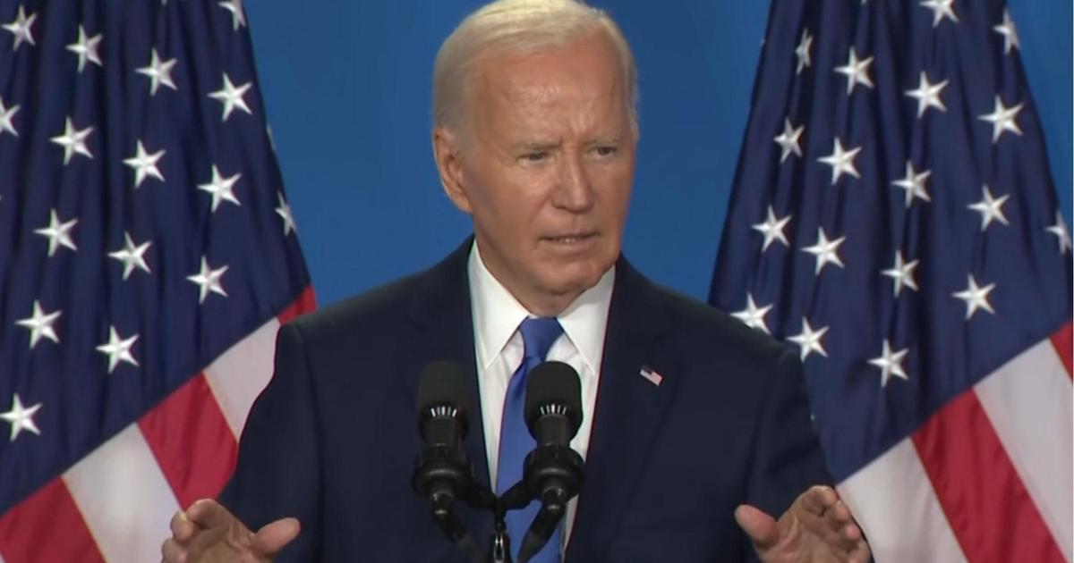 President Biden holds solo press conference after NATO summit | Special Report