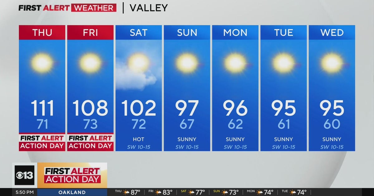Wednesday evening weather forecast - July 10, 2024