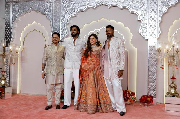 Wedding of Indian billionaire Mukesh Ambani's youngest son 