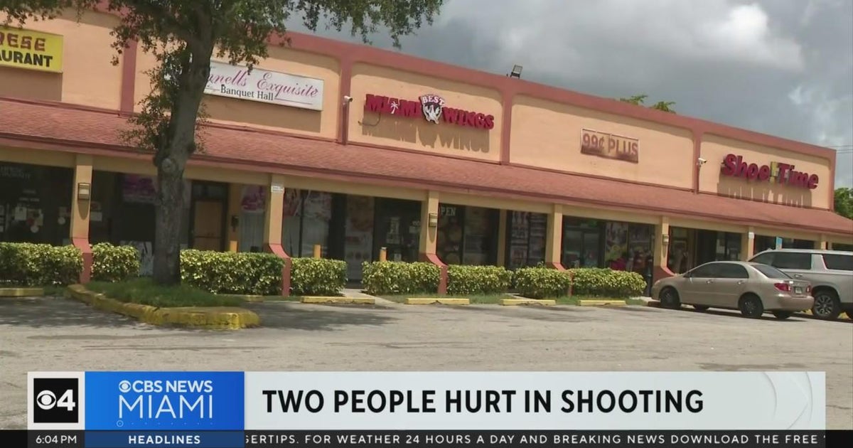 2 injured in Miami-Dade shooting - CBS Miami