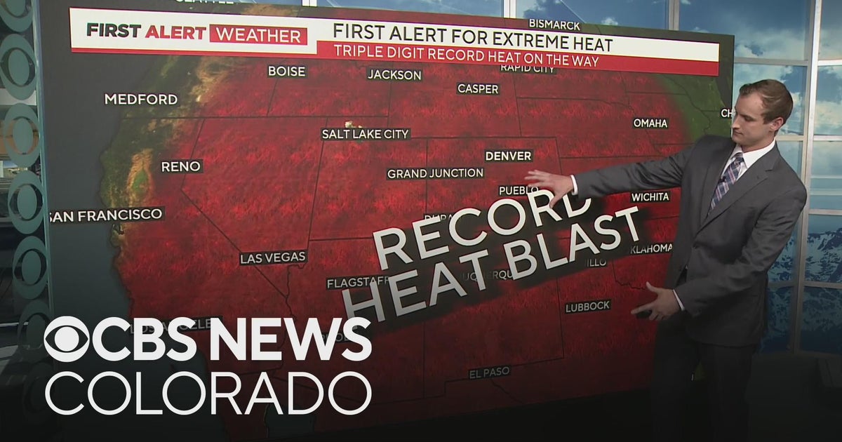 Record heat today, more expected this weekend in Denver - CBS Colorado