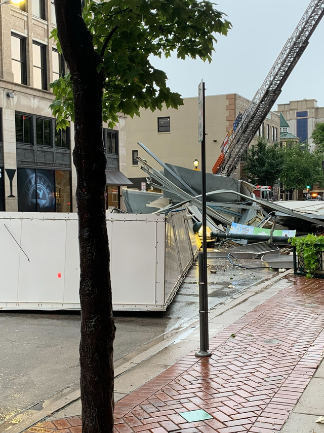 Storm damage in Joliet 2 