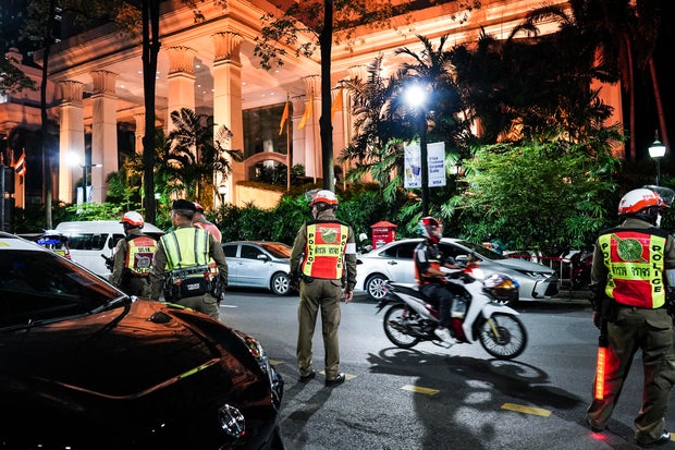 Seis mortos após incidente dentro de um hotel em Bangkok.