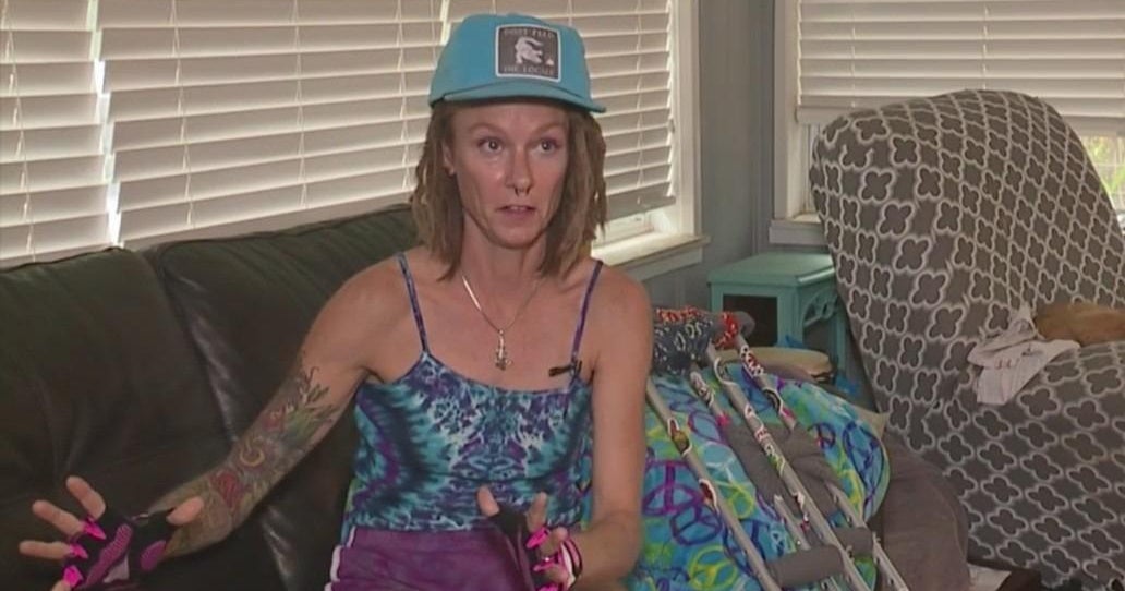 Florida woman survived attack by 10 foot alligator on July 4th