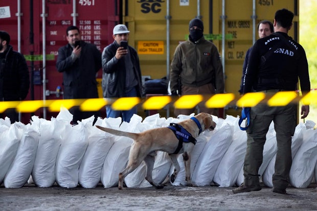 Apreensão de cocaína no Paraguai