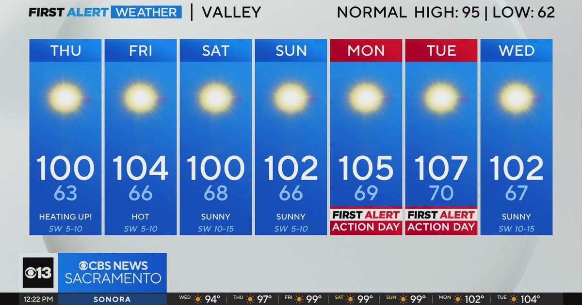 Wednesday afternoon weather forecast - July 17, 2024
