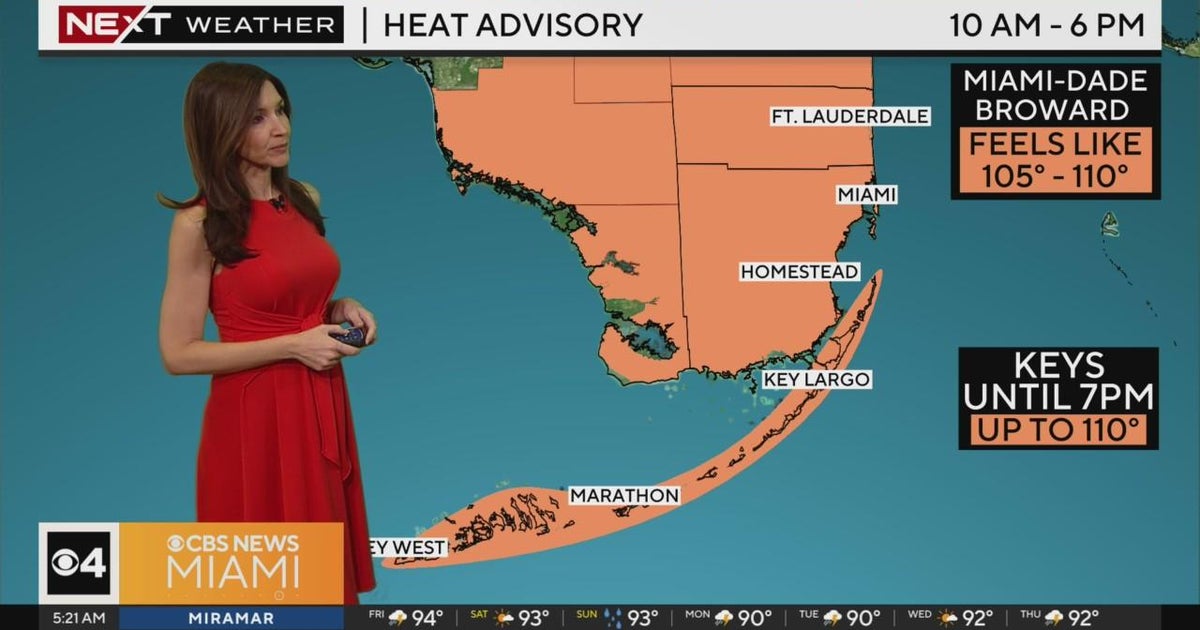 South Florida Weather for Friday 7/19/2024 5AM - CBS Miami