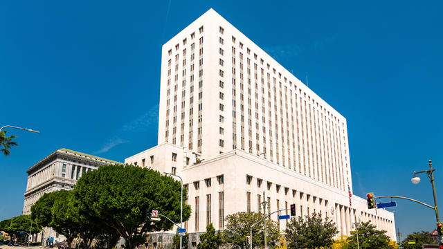 United States Court House in Los Angeles City 