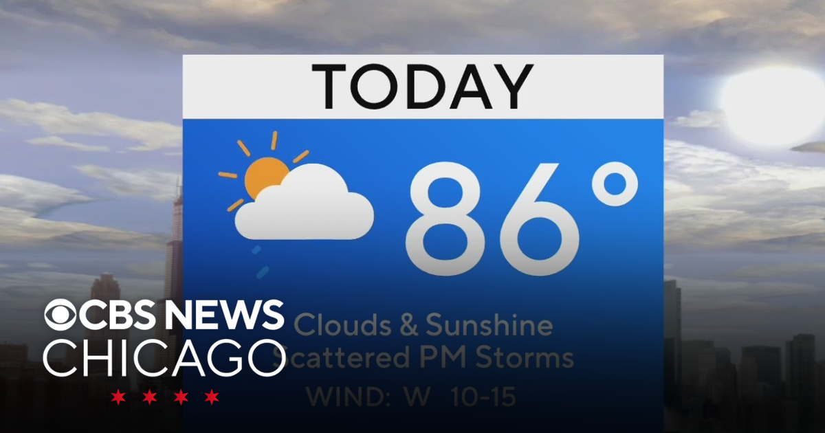 Storms in Chicago Tuesday afternoon - CBS Chicago