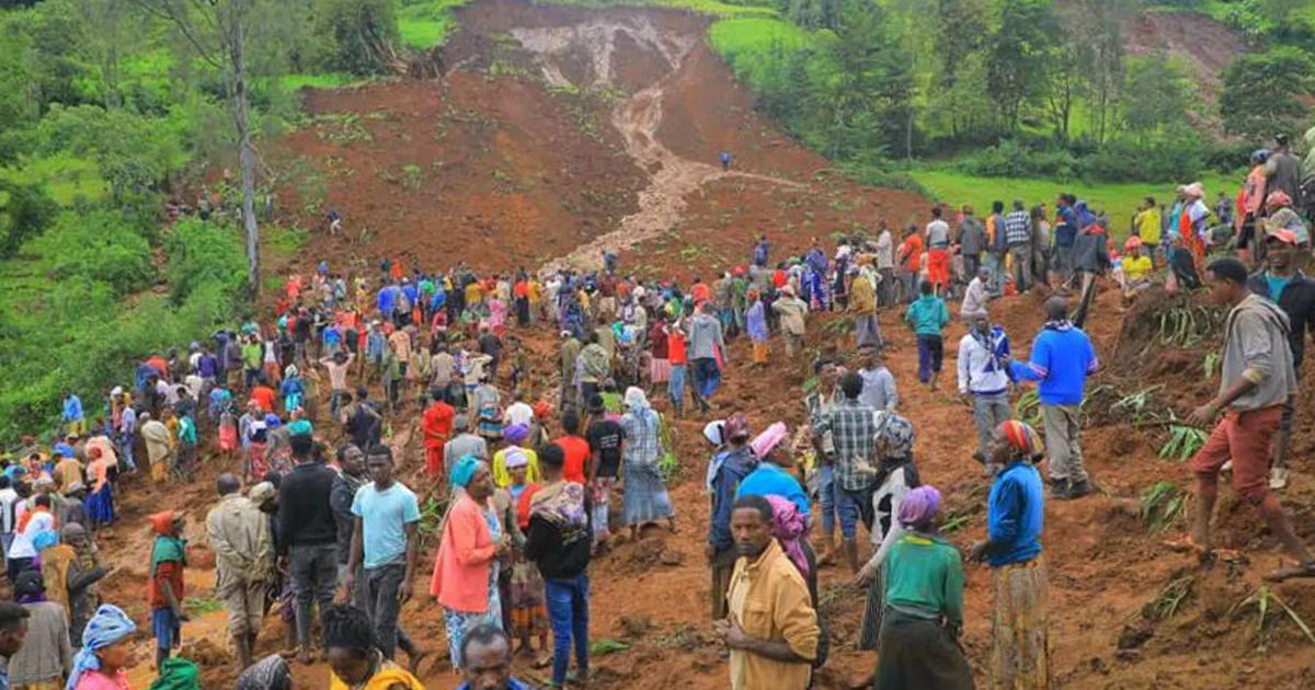 Death toll from Ethiopian landslides rises to nearly 230 as desperate search continues in southern Gofa region