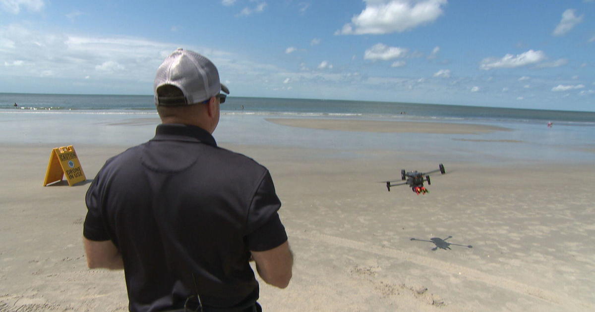 Drones spot swimmers in rip currents, assisting rescuers in North Carolina