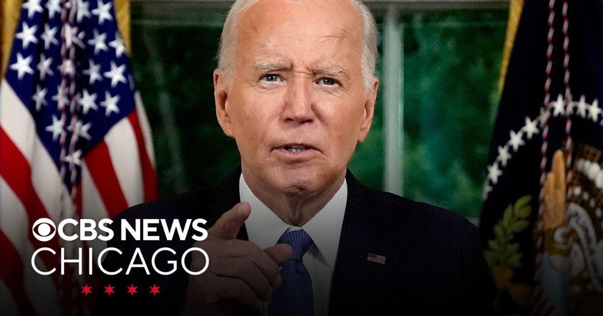 Biden explains decision to drop out of 2024 race for White House - CBS ...