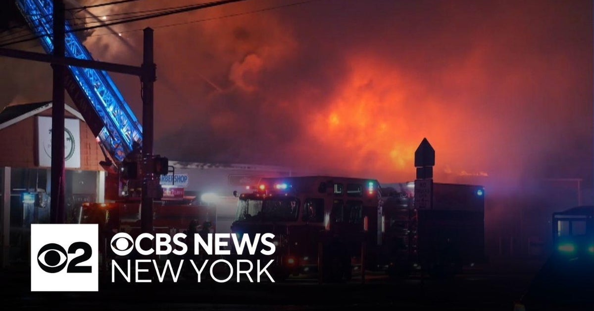 Fair Lawn bakery owner felt "helpless" during strip mall fire - CBS New ...
