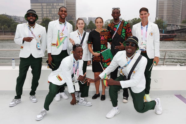 Cerimônia de abertura dos Jogos Olímpicos de Paris APTOPIX