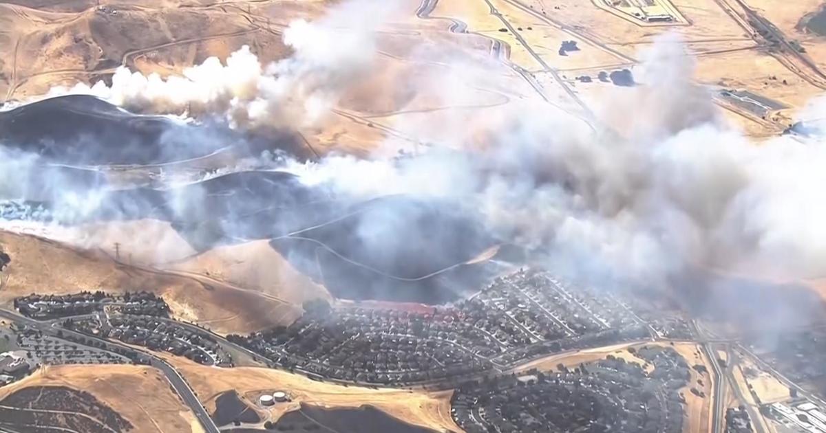 Vegetation fire breaks out north of Highway 4 near Bay Point, evacuations ordered
