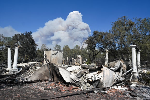 Park Fire: Wildfire in Chico of California