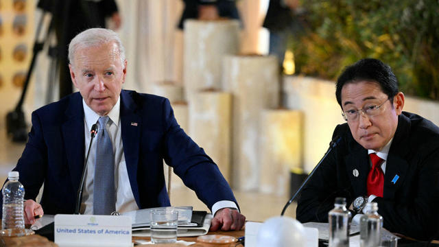 President Biden and Japanese Prime Minister Fumio Kishida 