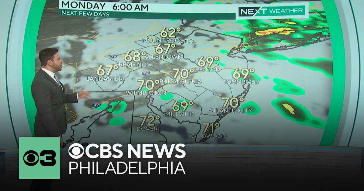 Heat and humidity return to Philadelphia region this week - CBS ...