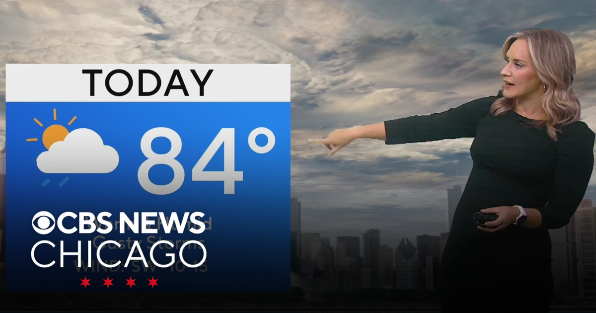 Humid day Monday with afternoon storms in Chicago - CBS Chicago