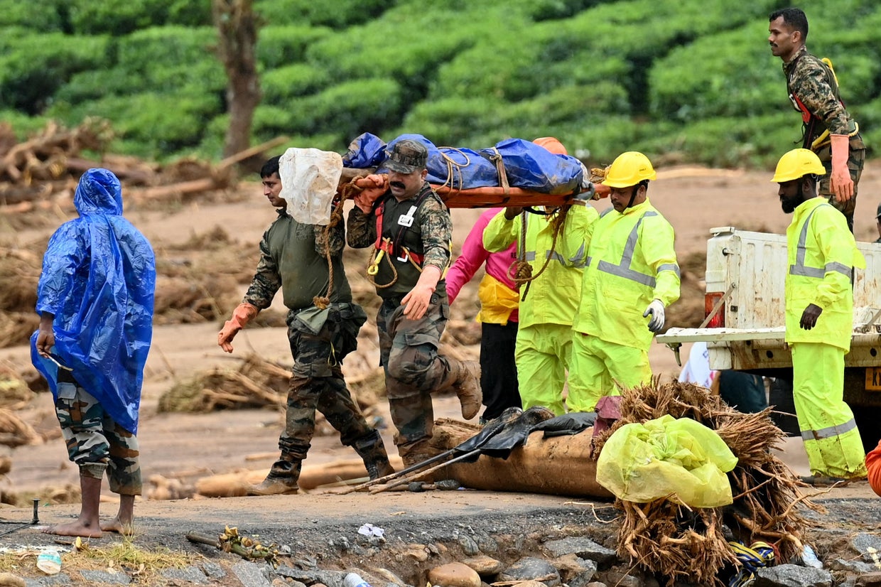 Landslides in India kill at least 158 people as monsoon rains bring ...