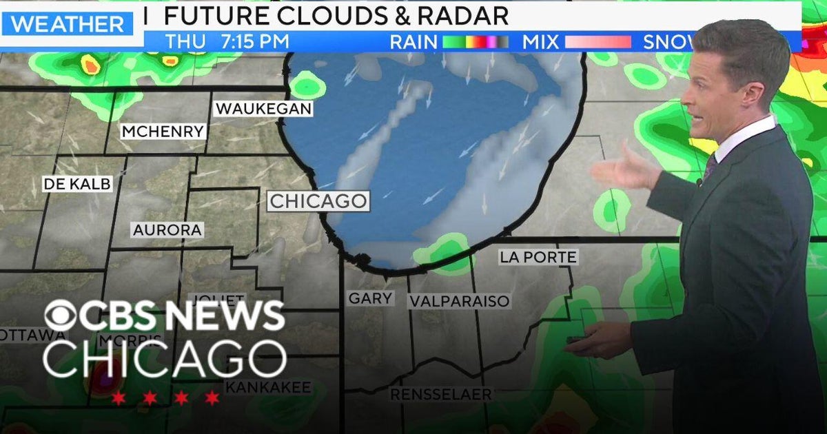 Have an umbrella ready for Thursday - CBS Chicago