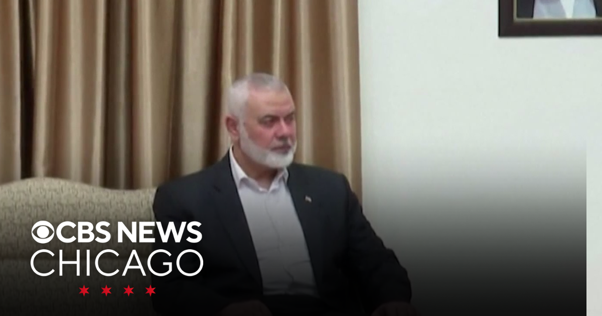 Hamas leader Ismail Haniyeh killed in airstrike - CBS Chicago