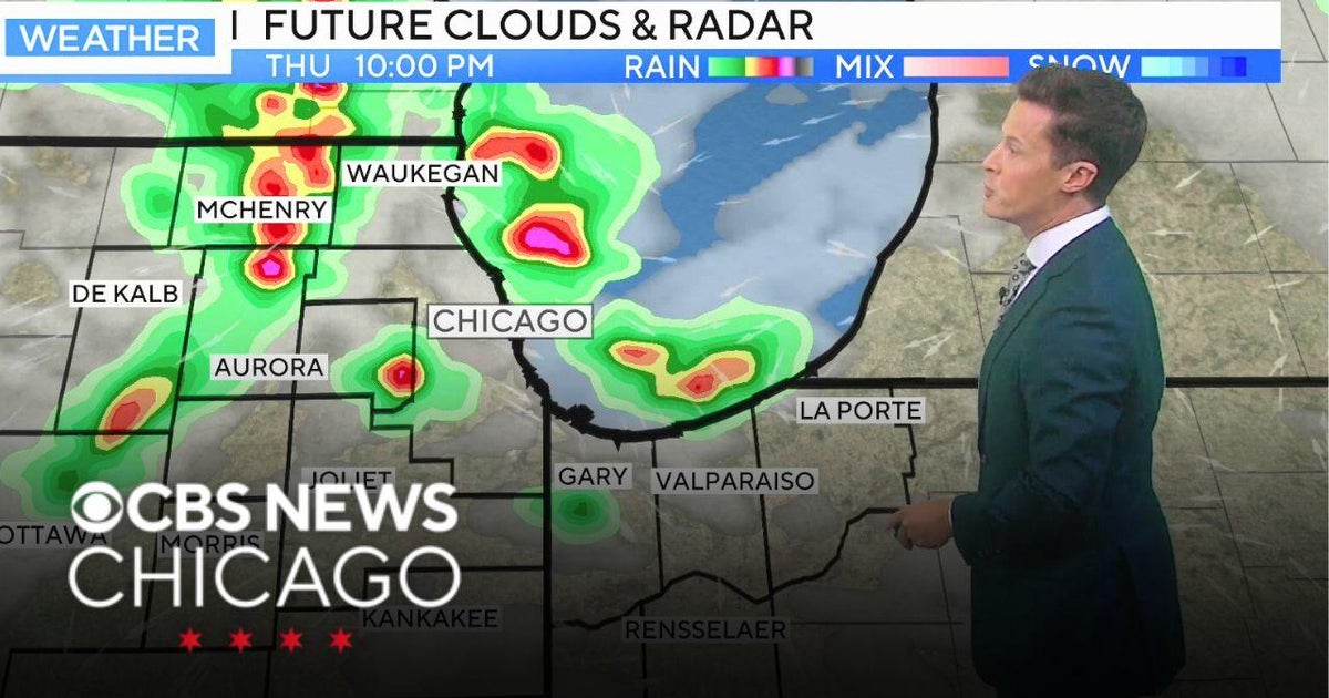 Have an umbrella handy tonight - CBS Chicago