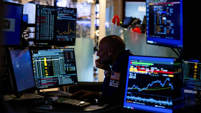 Traders On The Floor Of The New York Stock Exchange As Fed Chair Powell Holds New Conference 