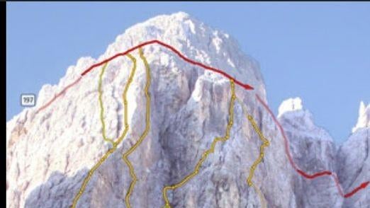 Bodies of 2 mountaineers found dangling from climbing ropes near summit in Italian Alps