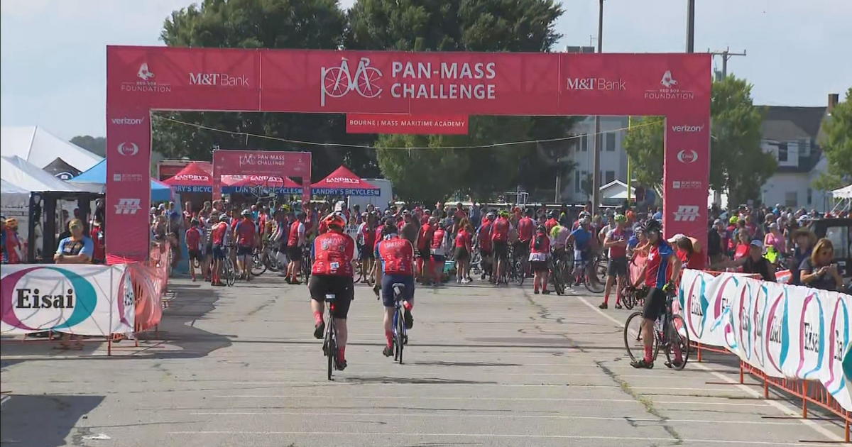 Thousands of cyclists ride PanMass Challenge to raise money for cancer