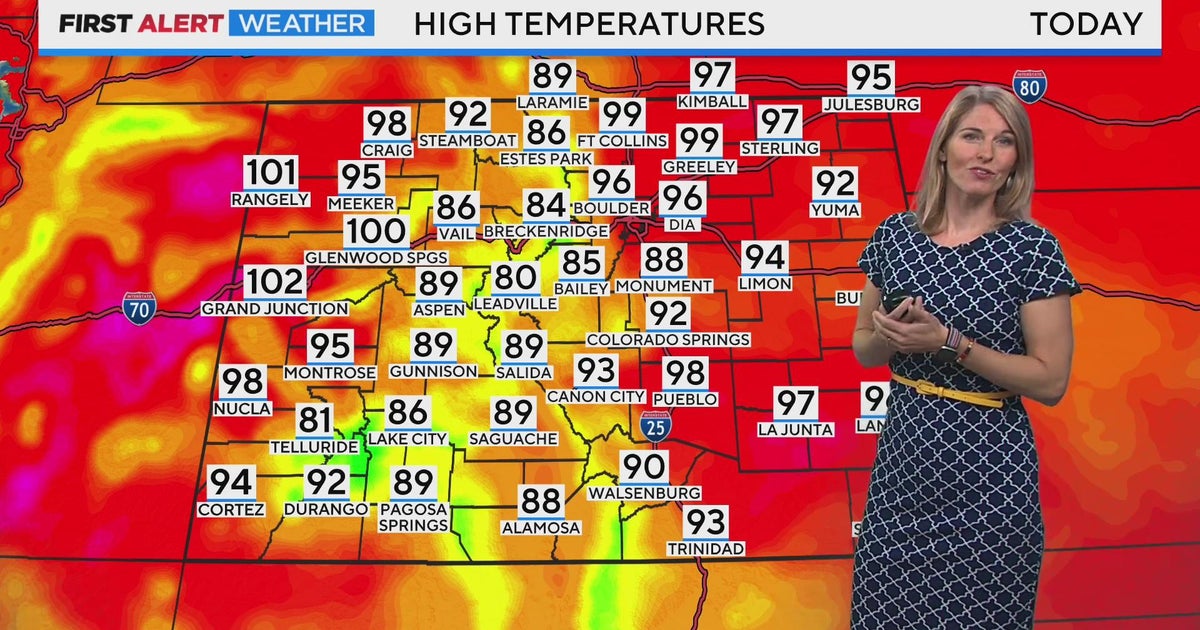 Scorching Weekend, Record Heat for Denver - CBS Colorado