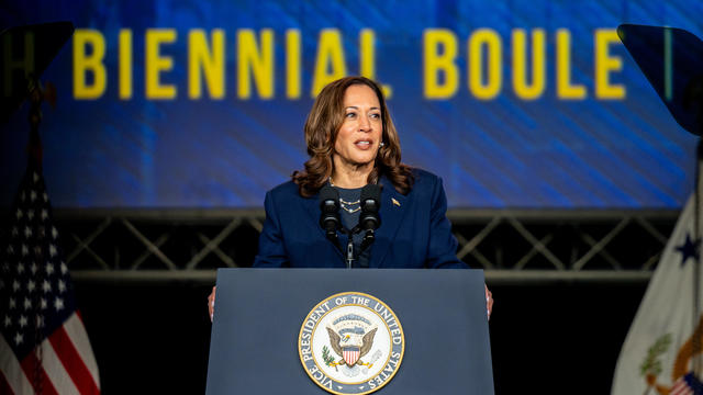 Vice President Kamala Harris Speaks At Sigma Gamma Rho Sorority's Boule In Houston 