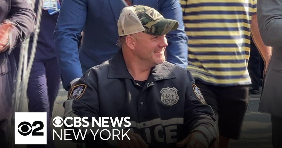2nd NYPD sergeant injured in shooting released from hospital - CBS New York