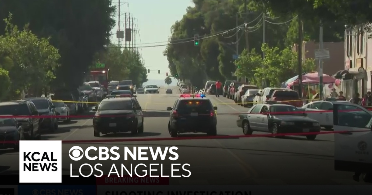Man shot and killed in Boyle Heights; investigation underway - CBS Los ...
