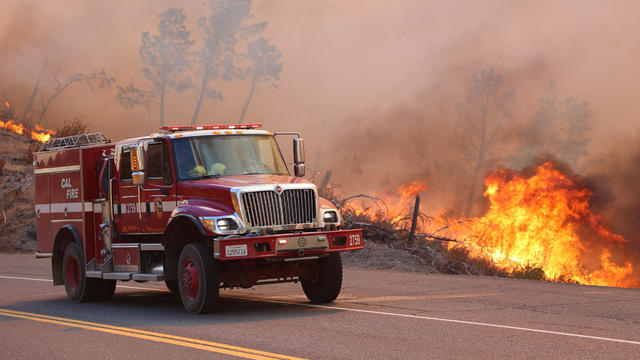 Park Fire in California 