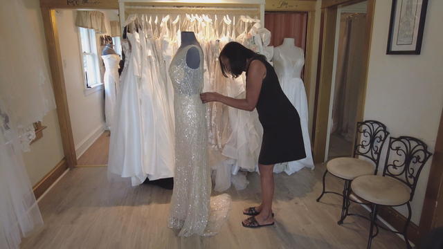 Debbie Collins, owner of The Dress Matters bridal salon 