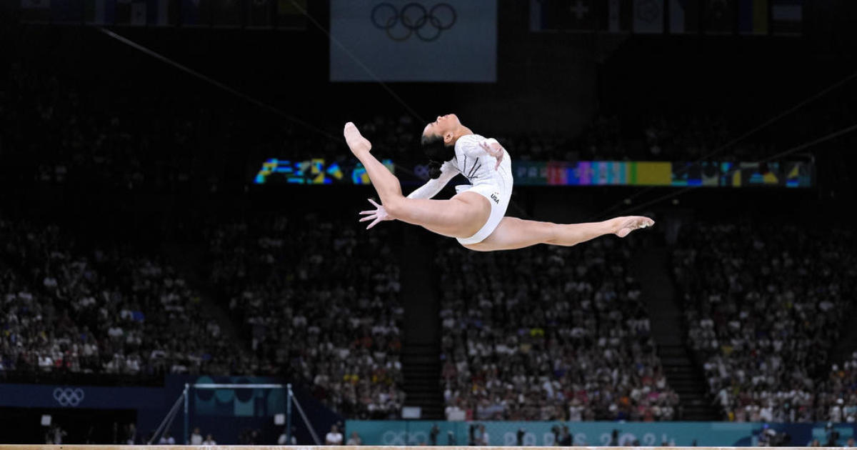 Gymnast Suni Lee says "I gave it my all" at 2024 Paris Olympics 1800